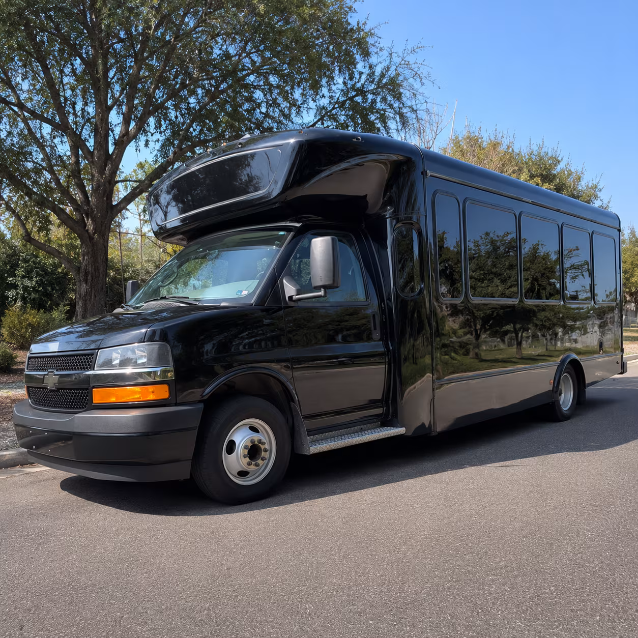 auburn party bus booking step 1