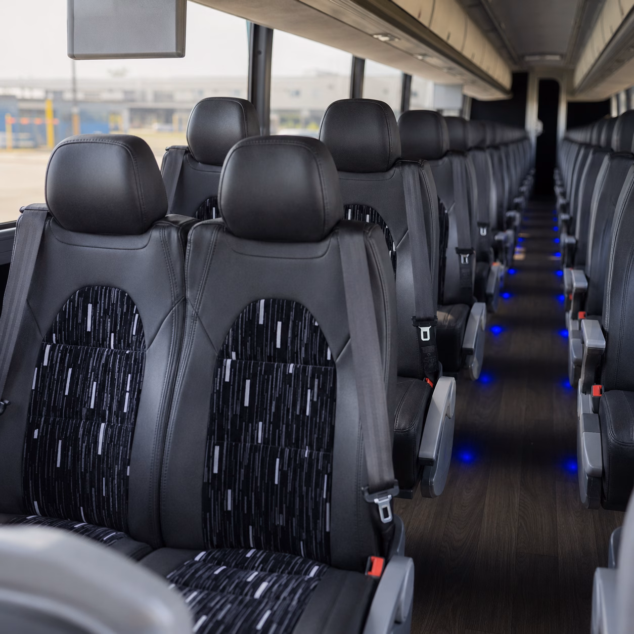 marietta travel to away games with your team and fans in a marietta charter bus