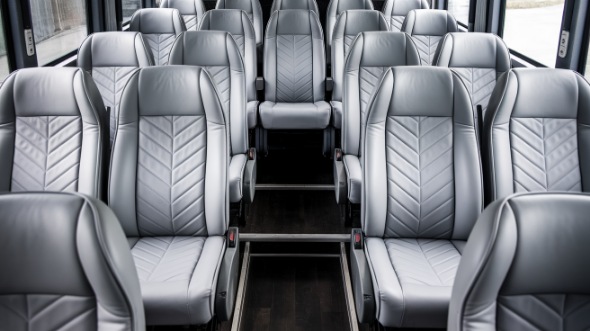 28 passenger minibus inside auburn
