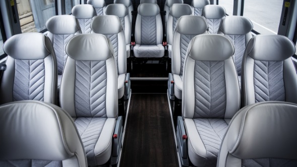 30 passenger minibus inside auburn