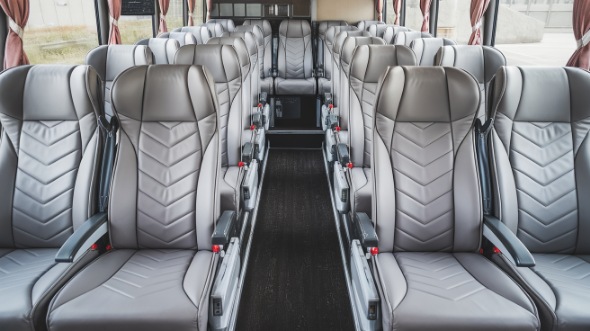54 passenger charter bus interior auburn