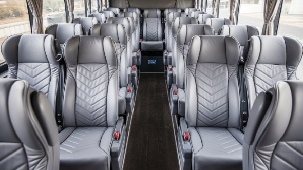 55 passenger charter bus interior birmingham