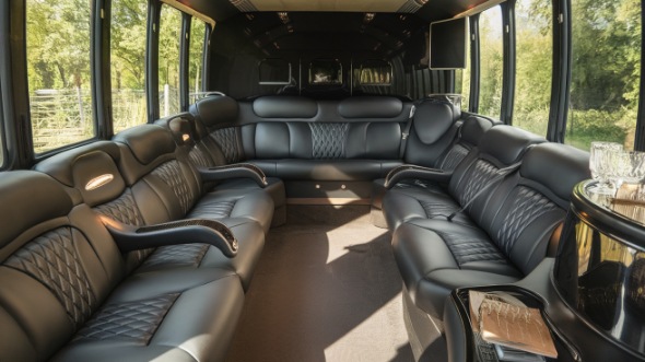 sprinter limo rental inside atlanta