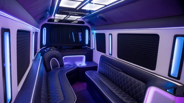 sprinter limo rental interior smyrna